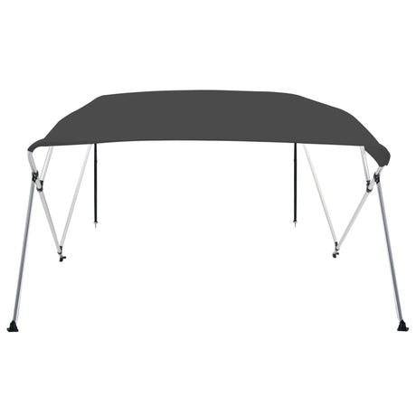 Vidaxl Biminitop 4-Boogs 243x196x137 cm Anthracite-farvet