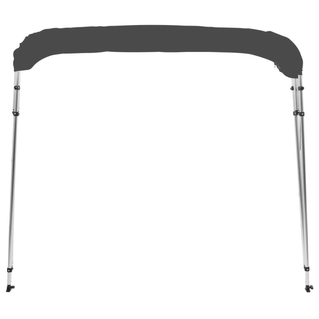 Vidaxl Biminitop 4-Boogs 243x210x137 cm Anthracite-farvet