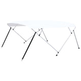 Vidaxl Biminitop 4-Boogs 243x (230-244) x137 cm hvid