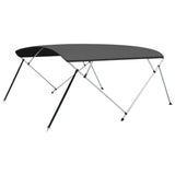 Vidaxl Biminitop 4-Boogs 243x (230-244) x137 cm Antracitfarvet