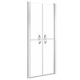 Vidaxl brusedør 96x190 cm ESG gennemsigtig