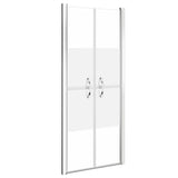 Vidaxx brusedør 71x190 cm ESG halvmat