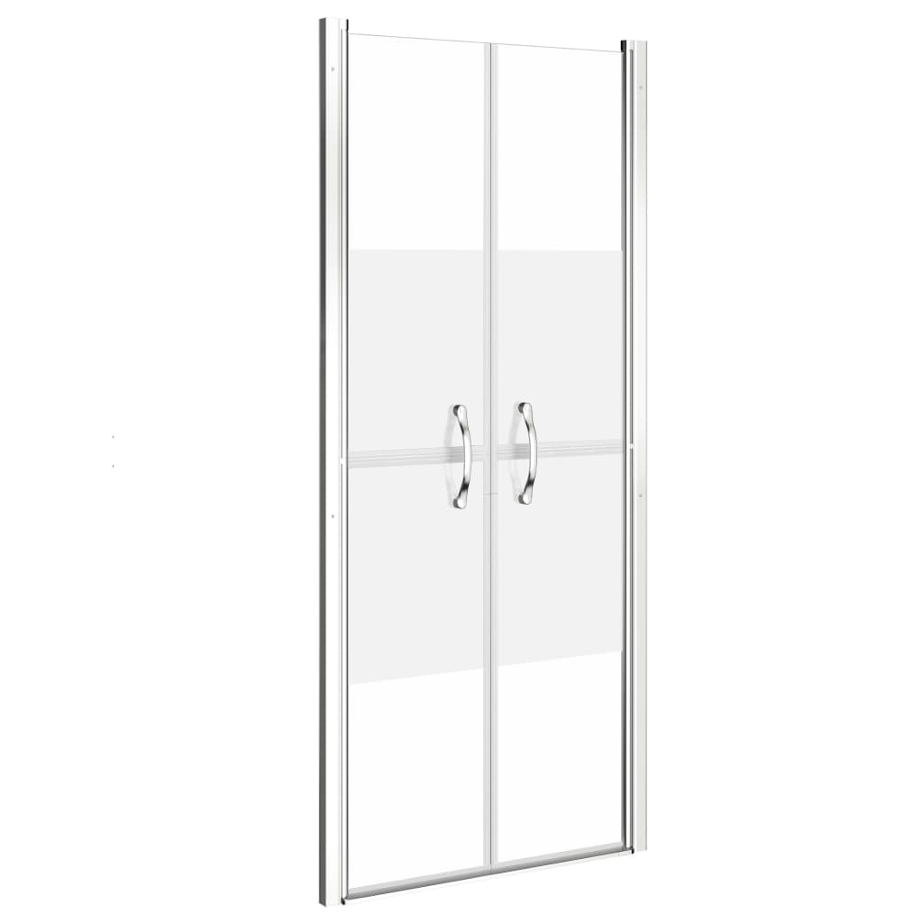 Vidaxx brusedør 76x190 cm ESG halvmat