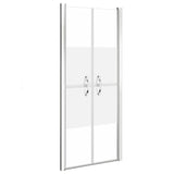 Vidaxx brusedør 76x190 cm ESG halvmat