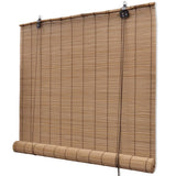 Vidaxx rullegardiner 2 stk 80x160 cm bambusbrune