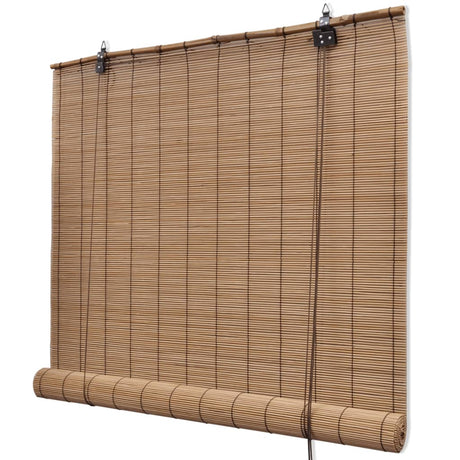 Vidaxx rullegardiner 2 stk 80x160 cm bambusbrune