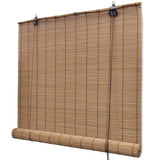 Vidaxx rullegardiner 2 stk 100x160 cm bambusbrune