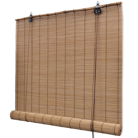 VidaXL rullegardiner 2 stk 120x220 cm bambusbrune