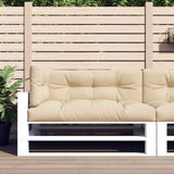 Vidaxl pallepuder 3 st stof beige