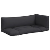 Vidaxl pallepuder 3 st stof sort
