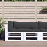 Vidaxl pallepuder 3 st stof sort