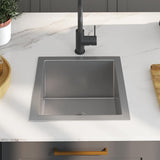 Vidaxl Sink håndlavet rustfrit stål
