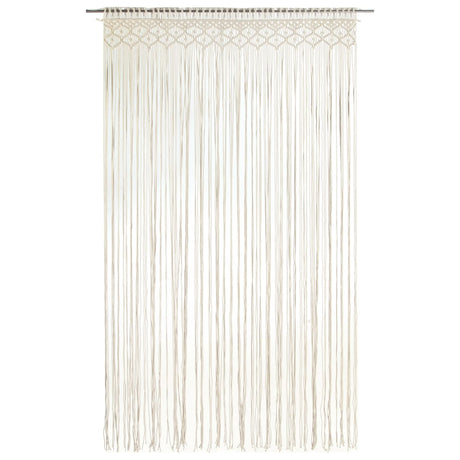 Vidaxl gardin makramé 140x240 cm bomuld
