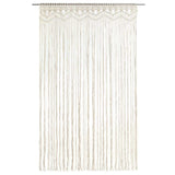 Vidaxl gardin makramé 140x240 cm bomuld