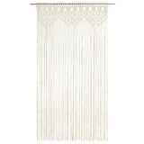 Vidaxl gardin makramé 140x240 cm bomuld