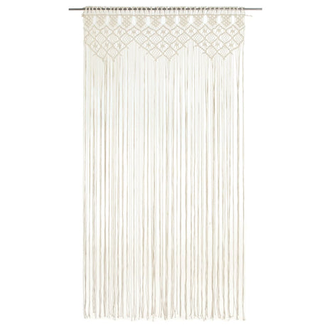Vidaxl gardin makramé 140x240 cm bomuld
