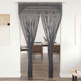Vidaxl Curtain Macramé 140x240 cm bomuldsanthracit