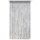 Vidaxl Curtain Macramé 140x240 cm bomuldsanthracit