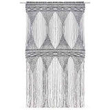 Vidaxl Curtain Macramé 140x240 cm bomuldsanthracit