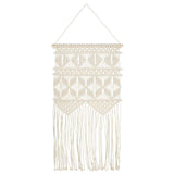 Vidaxl Wall Hanger Macramé 40x80 cm bomuld