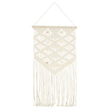 Vidaxl Wall Hanger Macramé 40x80 cm bomuld