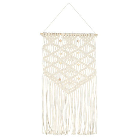 Vidaxl Wall Hanger Macramé 40x80 cm bomuld