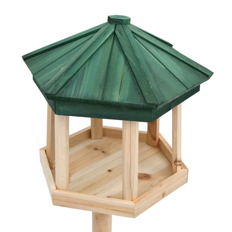 Vidaxx fuglefoder stående 33x110 cm massivt fyrretræ
