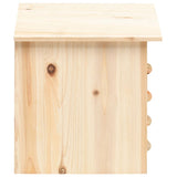 Vidaxl Bat Cabinet 30x20x38 cm Solid Pinewood