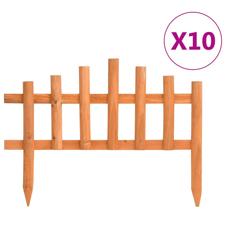 Vidaxl Gazon Edges 10 St 4.4 M Vurenhout