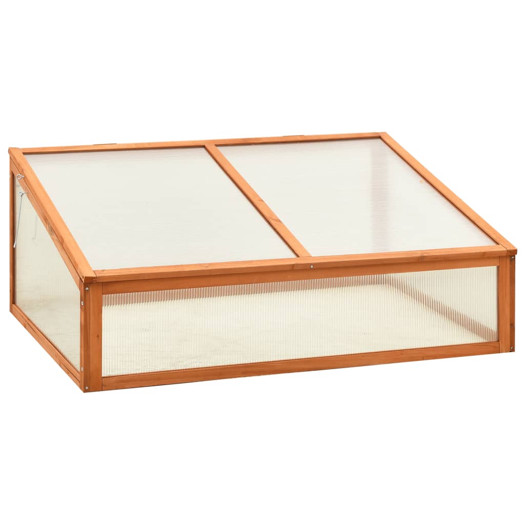 Vidaxl Greenhouse 100x65x40 cm Vurenhout