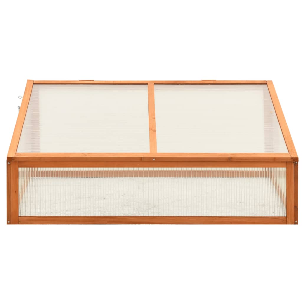 Vidaxl Greenhouse 100x65x40 cm Vurenhout