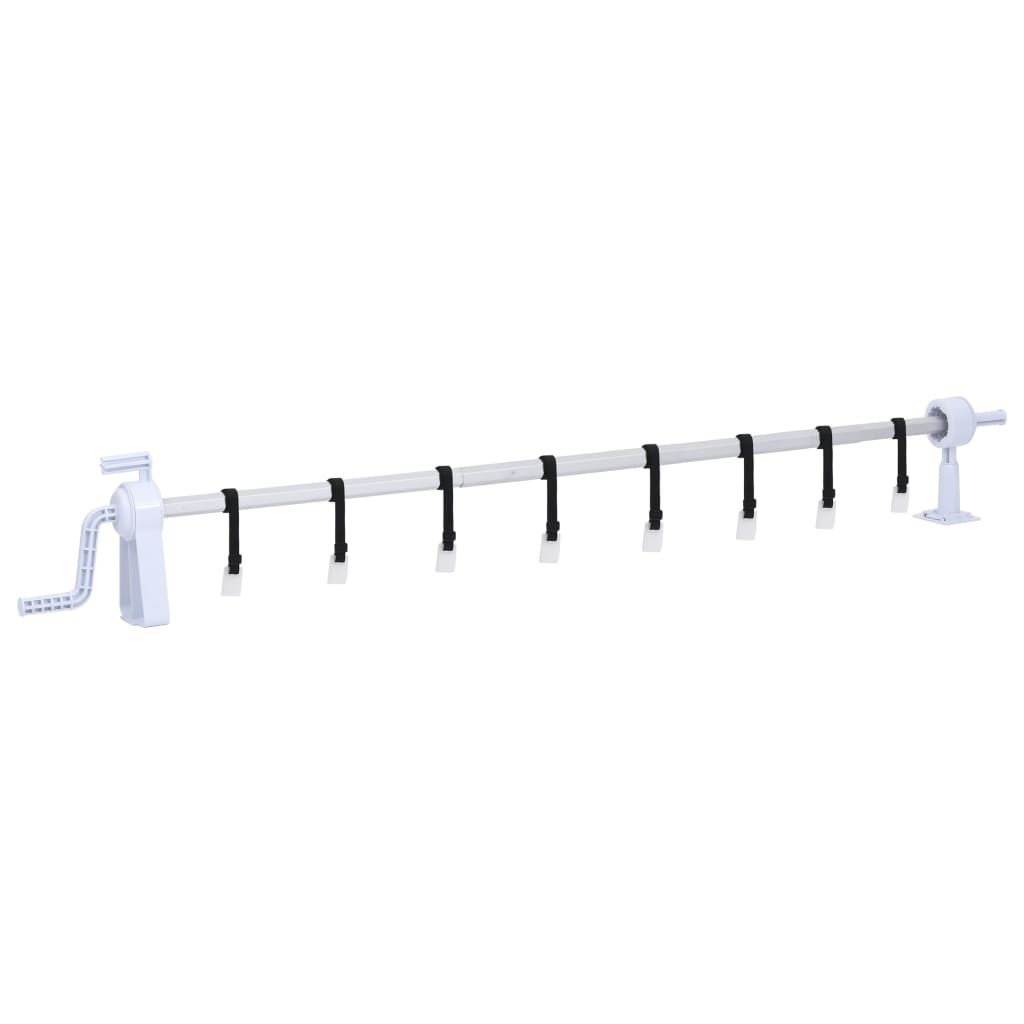Vidaxl Swimming Pool Cover Roller med plastramme