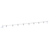 Vidaxl Swimming Pool Cover Roller med plastramme