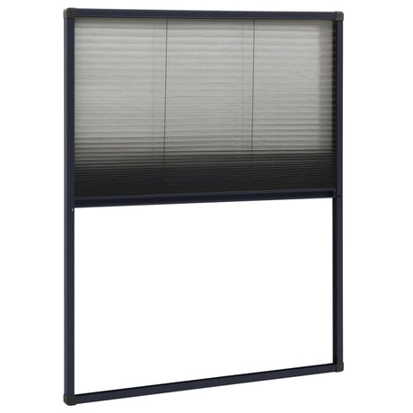 Vidaxl Window Plissé 60x80 cm Aluminium Anthracite -farvet