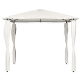 Vidaxl Arbor med stang dækker 160 g m² 3x3x2,6 m creme -farvet