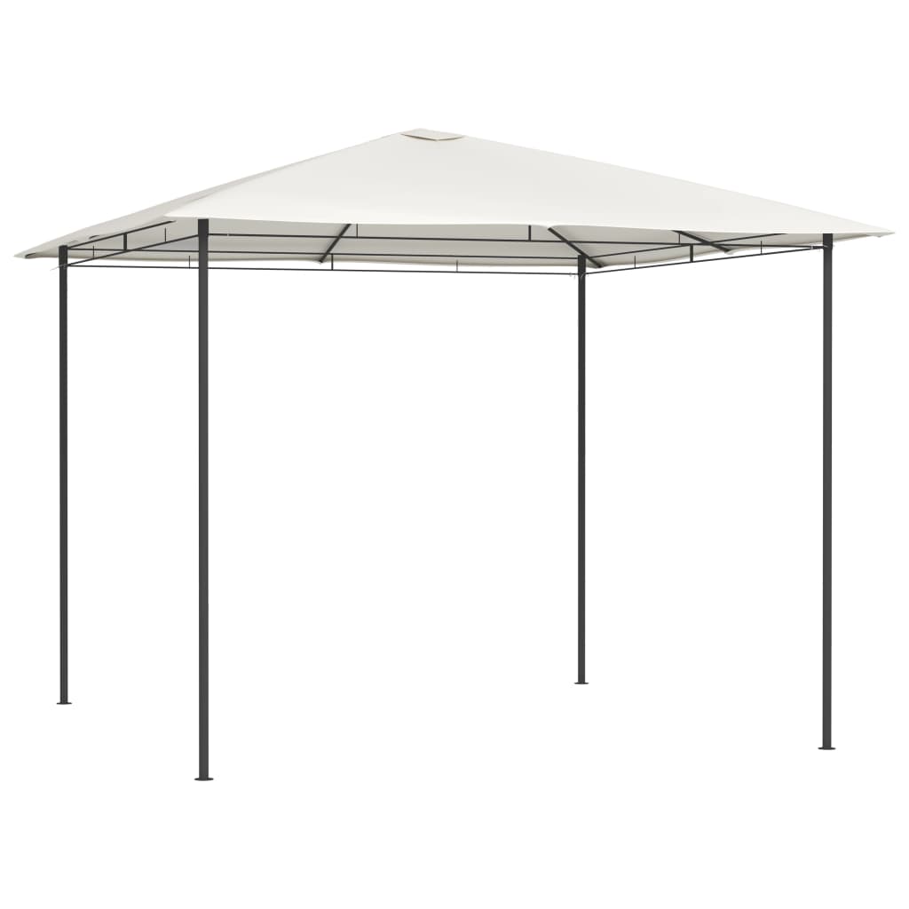 Vidaxl Arbor 160 g m² 3x3x2,6 m creme -farvet