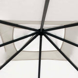 Vidaxl Arbor 160 g m² 3x3x2,6 m creme -farvet