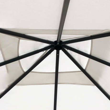 Vidaxl Arbor 160 g m² 3x3x2,6 m creme -farvet