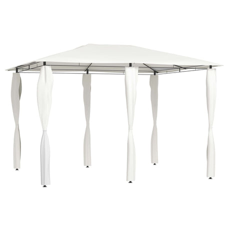 Vidaxl Arbor med stang dækker 160 g m² 3x4x2,6 m fløde -farvet
