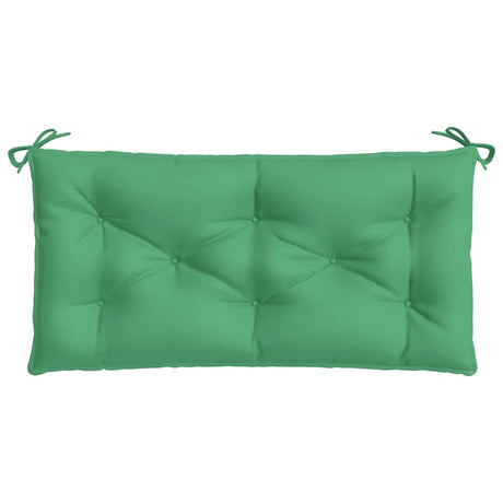 Vidaxl Garden Bench Pushion 100x50x7 cm Oxford Stof grøn