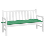 Vidaxl Garden Bench Pushion 150x50x7 cm Oxford Fabric Green