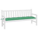 Vidaxl Garden Bench Pushion 180x50x7 cm Oxford Fabric Green
