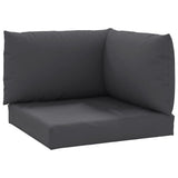 Vidaxl palle puder 3 st oxford stof anthracit
