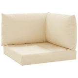 Vidaxl palle puder 3 st oxford stof beige