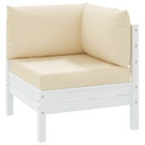 Vidaxl palle puder 3 st oxford stof beige