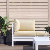 Vidaxl palle puder 3 st oxford stof beige