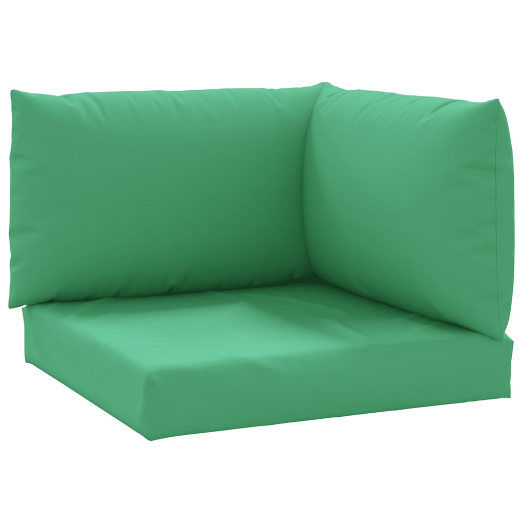 Vidaxl Palletpuder 3 st Oxford Fabric Green