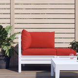 Vidaxl pallepuder 3 st oxford stof rød