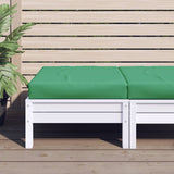Vidaxl Pallet Pushion Oxford Stof grøn