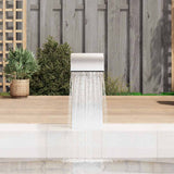 Vidaxl Swimming Pool Fountain 22x60x70 cm rustfrit stål 304